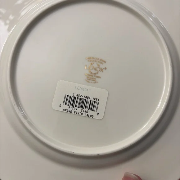 Lenox Spring Vista Floral Tea Set - Cream and Gold (Set 2)